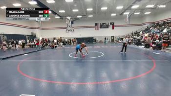 125 lbs Quarterfinal - Cadence Dearing, Shawnee Mission Northwest HS vs Jalaina Lang, Moore