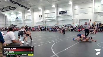 138 lbs Round 1 (8 Team) - Braden Durst, All American vs Mars Coste, Ohio Gold