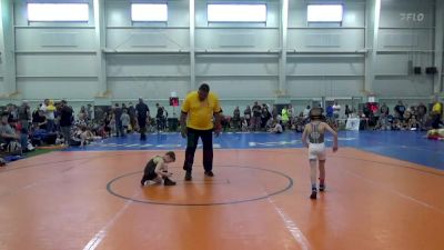 50 lbs Round 2 - Mazin Hmidan, Donahue Wrestling Academy vs Owen Woleslagle, Phoenix Wrestling Club