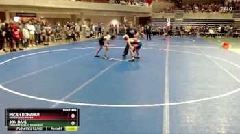 102 lbs Quarterfinal - Micah Donahue, Watertown-Mayer vs Jon Dahl, Fosston-Bagley Brawlers