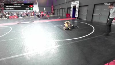 66 lbs Cons. Round 2 - Ezra Sosa, Pardeeville Boys Club Youth Wrestling vs Nathan Cummings, Bloomer Colfax