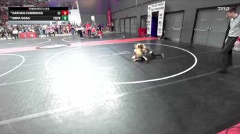 66 lbs Cons. Round 2 - Ezra Sosa, Pardeeville Boys Club Youth Wrestling vs Nathan Cummings, Bloomer Colfax