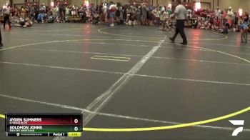 115 lbs Semifinal - Solomon Johns, Fish Eye Wrestling vs Ayden Sumners, K-Vegas Elite