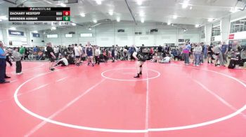240 lbs 3rd Place - Zachary Nestoff, Rogue Wrestling Club-MS vs Brenden Asmar, Northern Elite-MS