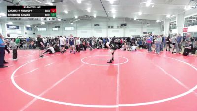 240 lbs 3rd Place - Zachary Nestoff, Rogue Wrestling Club-MS vs Brenden Asmar, Northern Elite-MS