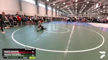 83 lbs Champ. Round 1 - Quinto Polidori, Grapevine Wrestling Club vs Reagan Wetherell, Cornerstone Warriors Wrestling Club