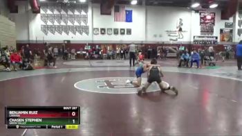 113 lbs Cons. Round 1 - Chasen Stephen, Green Valley vs Benjamin Ruiz, Lakeside