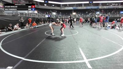 100 lbs Rr Rnd 1 - Kylee Whalan, Missouri Outlaws vs Wai Fandrich, Darkhorse WC