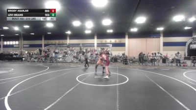 215 lbs Consi Of 8 #1 - Brody Aguilar, Rough House vs Levi Means, Yucaipa Thunder WC