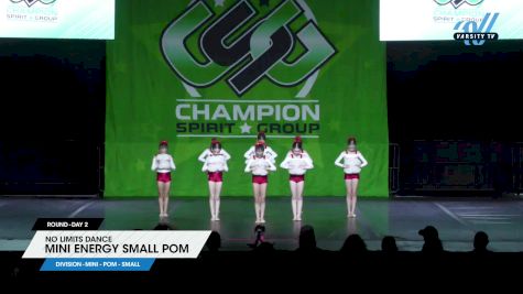 No Limits Dance - Mini Energy Small Pom [2025 Mini - Pom - Small Day 2] 2025 CSG Dance Grand Nationals