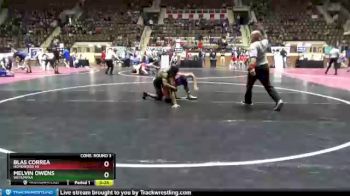 160 lbs Cons. Round 3 - Blas Correa, Homewood Hs vs Melvin Owens, Wetumpka
