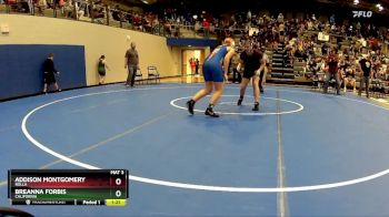 147-153 lbs Quarterfinal - Addison Montgomery, Rolla vs Breanna Forbis, California