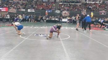 G - 145 lbs Champ. Round 1 - Venessa Wheeler, Polson (Girls) vs Adysen Morris, Fergus (Lewistown)/Hobson (Girls)