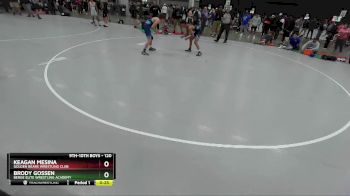 120 lbs Cons. Round 7 - Brody Gossen, Berge Elite Wrestling Academy vs Keagan Mesina, Golden Bears Wrestling Club