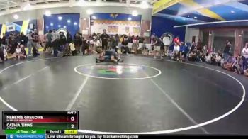 139 lbs Cons. Round 1 - Nehemie Gregoire, Fearless Wrestling vs Cathia Timas, Attack