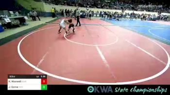 90 lbs Round Of 16 - Kace Maxwell, Skiatook Wrestling Club vs John Ryan Goree, Piedmont