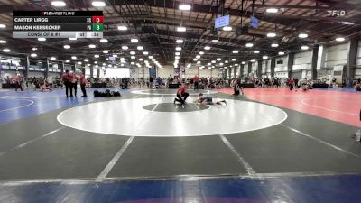 95 lbs Consi Of 8 #1 - Carter Lirgg, SC vs Mason Keesecker, PA