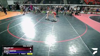 152 lbs Cons. Round 3 - William Alt, Wyoming vs Wyatt Horton, California