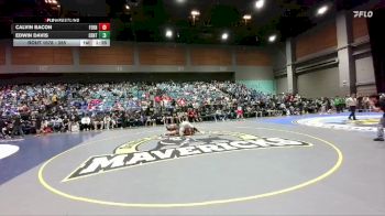 285 lbs Champ. Round 2 - Calvin Bacon, Fernley vs Edwin Davis, Central