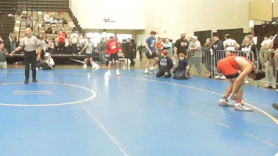 128-I lbs Consi Of 8 #1 - Noah Khafagi, RedNose Wrestling School vs Cooper Rushton, Triumph Trained