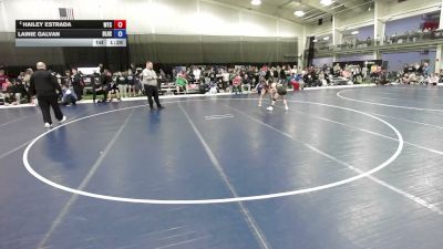 105 lbs Champ. Rd Of 16 - Hailey Estrada, Wichita Training Center vs Lainie Galvan, Basehor-Linwood High School Wrestling