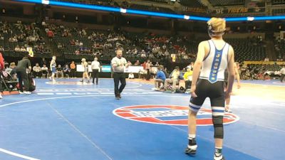 138 Class 4 lbs Cons. Round 2 - Antonio Martinez, Fort Osage vs Jacob Vanderiet, Seckman