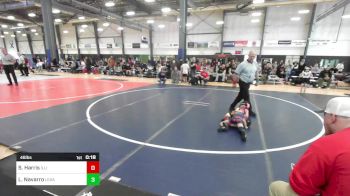 46 lbs Consi Of 4 - Scarlett Harris, Illinois Valley YW vs Lily Navarro, Legacy Elite