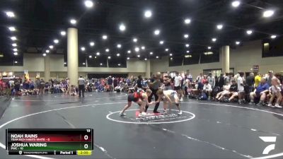 120 lbs Quarters & 3rd Wb (32 Team) - Joshua Waring, PWC vs Noah Rains, Team Rich Habits White