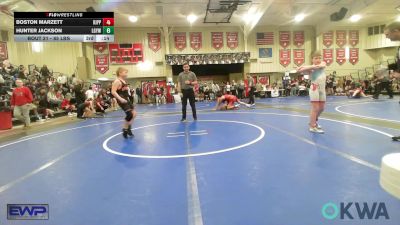 85 lbs Quarterfinal - Jackie Allen, Collinsville Cardinal Youth Wrestling vs Mac Still, Sperry Wrestling Club