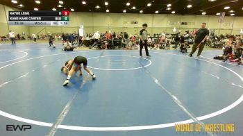 55 lbs Rr Rnd 5 - Kayde Legg, Tulsa Elite 9U vs Kane Kane Carter, Mojo 9U