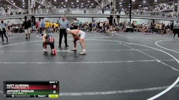 138 lbs Round 2 (8 Team) - Matt Almedina, Mat Assassins Black vs Anthony Morales, Full Circle Green