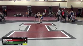 JV-9 lbs Round 3 - Charm Burns, Linn-Mar vs Hayden Ehlers, Cascade