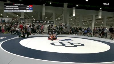 65 lbs Cons. Round 10 - Greyson Music, Steller Trained Wrestling vs Matthew O'Neill, Malvern Wrestling Club