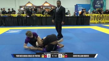 David William Hoover vs Yuri Nata Maria Souza De Freitas 2026 Pan IBJJF Jiu-Jitsu No-Gi Championship
