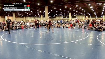 120 lbs Semis & 5th Wb (32 Team) - Noah Brown, Guerilla WC vs Gable Hargrove, Morris Fitness Dynasty