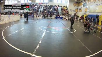 113 lbs Champ. Round 1 - Shawnley Clervoyant, Santaluces vs Anthony Rodriguez, Viera