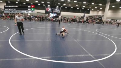 56 lbs Cons. Quarters - Jace Weaver, Moen Wrestling Academy vs Uriah Guebara, Maize Wrestling Club