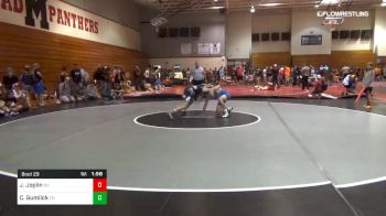 126 lbs Round Of 64 - James Joplin, Nc vs Caleb Gumlick, Tn