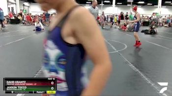 76 lbs Round 6 (8 Team) - David Krantz, Prestige Worldwide Throws vs Jaxson Tocco, Revolution Elite