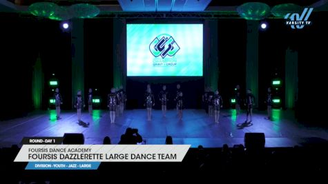 Foursis Dance Academy - Foursis Dazzlerette Large Dance Team [2024 Youth - Jazz - Large Day 1] 2024 ASC Clash of the Titans Schaumburg & CSG Dance Grand Nationals