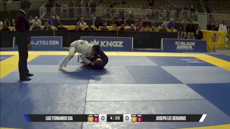 Joseph Lee Gerardo vs Luiz Fernando Cia 2025 Pan Jiu Jitsu IBJJF Championship