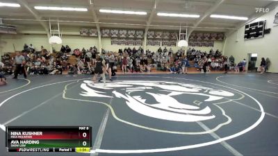 145 lbs Champ. Round 2 - Nina Kushner, Mica Mountain vs Ava Harding, Show Low