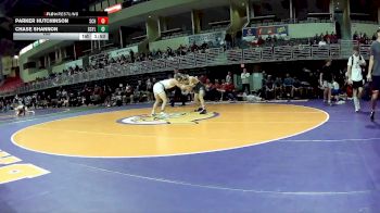 165 lbs Round 2 (4 Team) - Chase Shannon, Schuyler vs Parker Hutchinson, Smith Center HS
