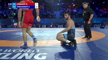 92 kg 1/2 Final - Magomed Kurbanov, Russian Wrestling Federation vs Osman Nurmagomedov, Azerbaijan