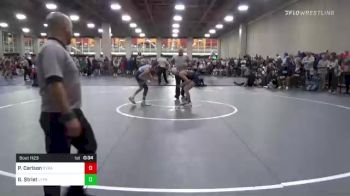 98 lbs Consi Of 4 - Porter Carlson, Syracuse vs Greason Striet, Layton