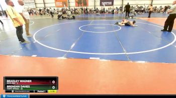 110 lbs Rd# 8- 12:30pm Saturday Final Pool - Bradley Wagner, M2TC Red vs Brendan Davies, Terps Xpress