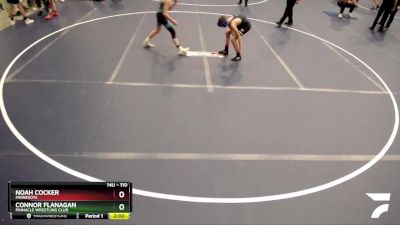 110 lbs Champ. Round 1 - Connor Flanagan, Pinnacle Wrestling Club vs Noah Cocker, Minnesota