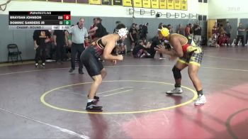 197 lbs Champ. Round 1 - Braydan Johnson, College Of The Redwoods vs Dominic Sanders Jr, Chabot College