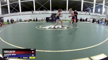 124 lbs Placement Matches (8 Team) - Emma Bacon, Pennsylvania vs Kandice Spry, Ohio