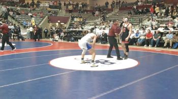 6A 157 lbs 1st Place Match - Kaden Dawejko, Cabot vs Liam Carroll, Conway